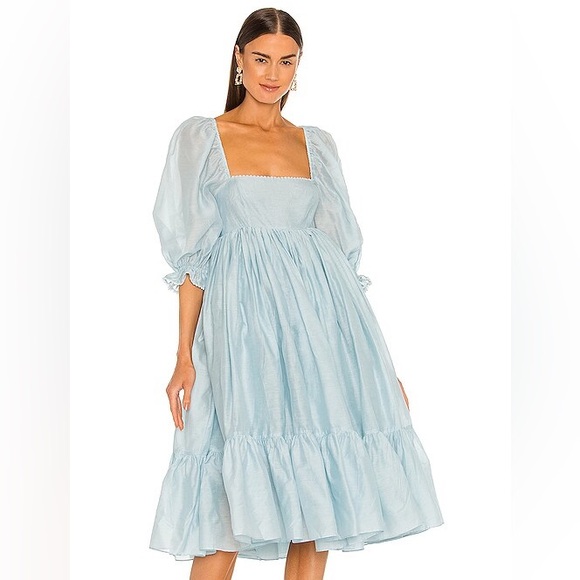 Selkie Organdy Waterbaby French Puff Dress 💙 - Picture 1 of 5